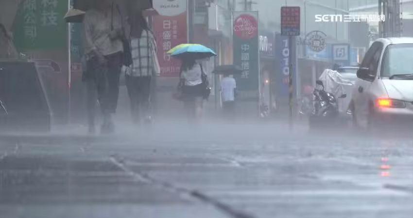 快訊／大雨炸不停！氣象署宣布17：00啟動「大規模劇烈豪雨作業」