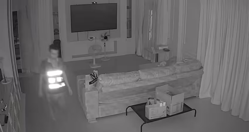 社區保全偷闖入家　女網紅二樓翻窗逃跑