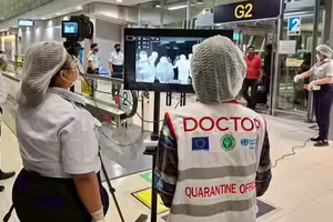 立百病毒致死率達75%!印度爆發醫護集體確診 疾管署示警:別吃2食物 立百病毒致死率達75%!印度爆發醫護集體確診 疾管署示警:別吃2食物