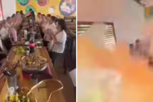 影／餐廳慶生卻發生爆炸意外　11人緊急送醫「2人傷勢嚴重」