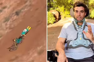 紅牛墜山賽上嚴重失誤　車手重摔慘況曝
