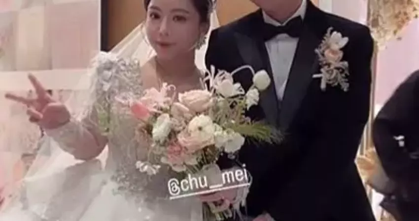 恭喜《大學生》班底結婚了！五星級飯店辦婚禮 頭頂王冠絕美婚紗曝光