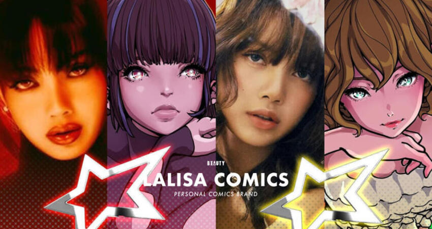 BLACKPINK LISA 成立個人漫畫品牌「Lalisa Comics」，首部作品取材自身演藝經歷！