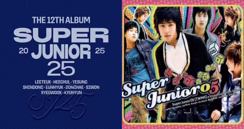 「限定團走了20年！」Super Junior新輯《Super Junior25》取名復刻《Super Junior05》