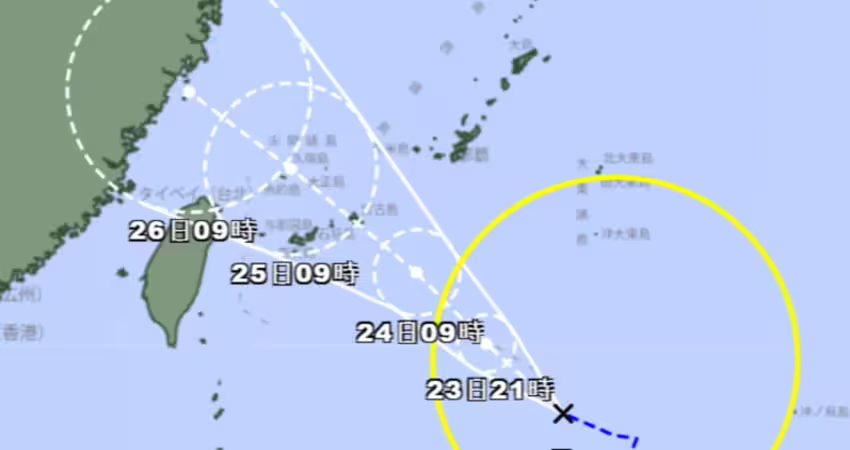 颱風「范斯高」生成了！日氣象廳曝最新路徑