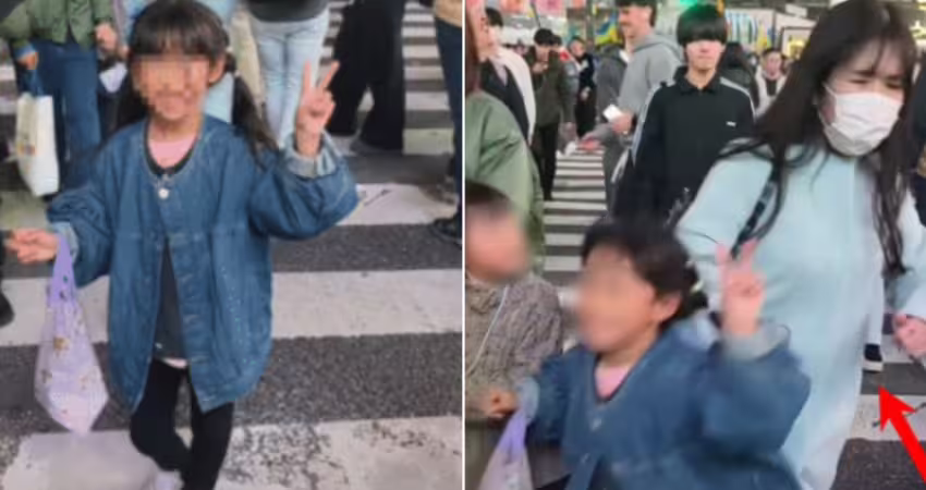 台女童澀谷「遭惡意撞倒」掀議　母親返台首發聲了