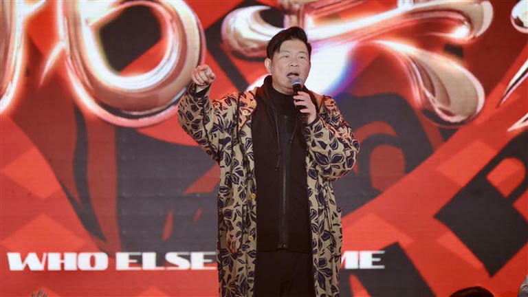 曾國城主持公視節目多年,喊話再砍預算就沒辦法做了。(圖/記者鄭孟晃攝影) 曾國城主持公視節目多年,喊話再砍預算就沒辦法做了。(圖/記者鄭孟晃攝影)
