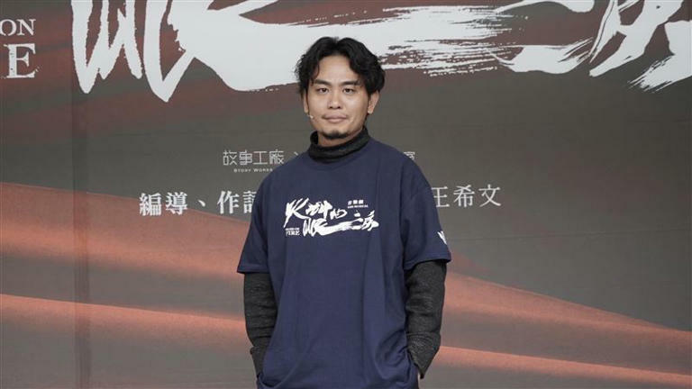 滅火器主唱楊大正坦言無法接受砍掉預算。(圖/記者趙于瑩攝影) 滅火器主唱楊大正坦言無法接受砍掉預算。(圖/記者趙于瑩攝影)