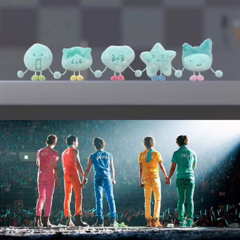 SHINee五位成員的娃娃也藏有滿滿洋蔥。(圖/翻攝自X平台) SHINee五位成員的娃娃也藏有滿滿洋蔥。(圖/翻攝自X平台)