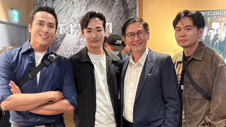 大罷免決戰倒數關鍵時刻,莊凱勛(左1)表態。(圖/翻攝自Threads @musiclin_1107) 大罷免決戰倒數關鍵時刻,莊凱勛(左1)表態。(圖/翻攝自Threads @musiclin_1107)