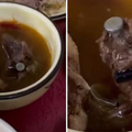 喝排骨湯「吃到骨釘」客人嚇：人肉湯？網驚「是手術專用」