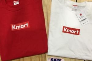 現在，你終於可以買到KmartxSupreme的BoxLogo聯名T恤了！