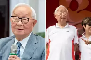 張忠謀喜迎91大壽，退休3年近況曝光，把全部時間都留給太太，70年來每月堅持念兩本英文書，自律惹讚！		