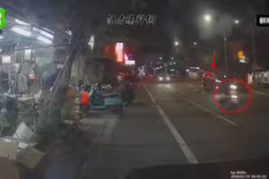 鳳梨遭槍擊新視角影片曝光！ 槍手騎士3秒超車狂轟