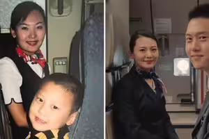 幼時找超美空姐合照!15年後「兩人飛機上重逢」 他卻已經不是普通乘客 幼時找超美空姐合照!15年後「兩人飛機上重逢」 他卻已經不是普通乘客