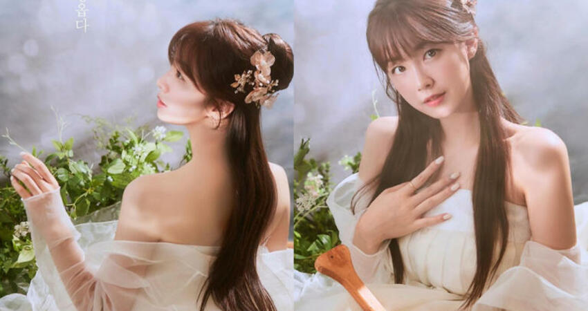 安芝儇化身「韓國版嫦娥」仙氣散發！180度大片肉色領域展開