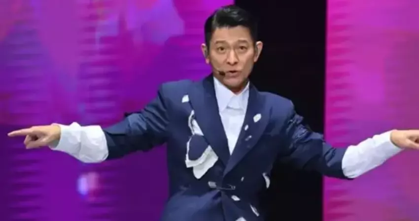 演唱會重摔！劉德華現身活動驚見大片包紮