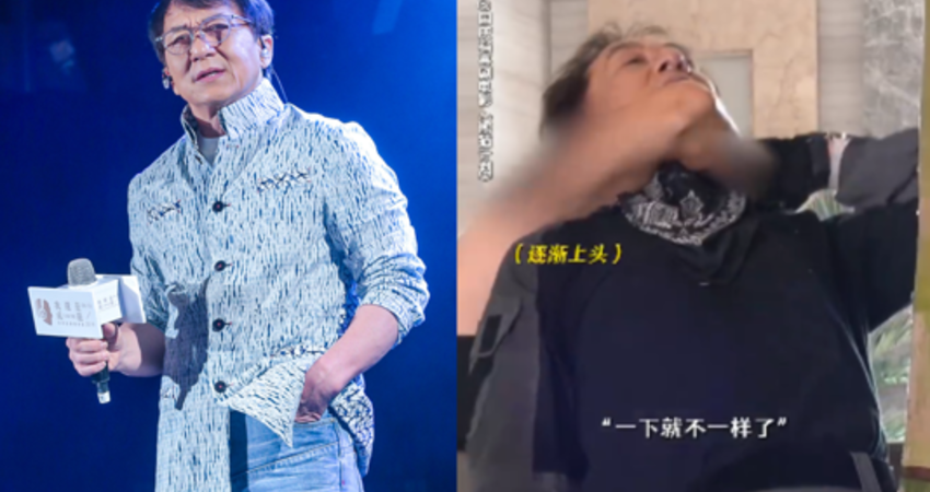 70歲成龍拍動作片仍不肯用替身 勒脖戲竟「失去意識軟倒」