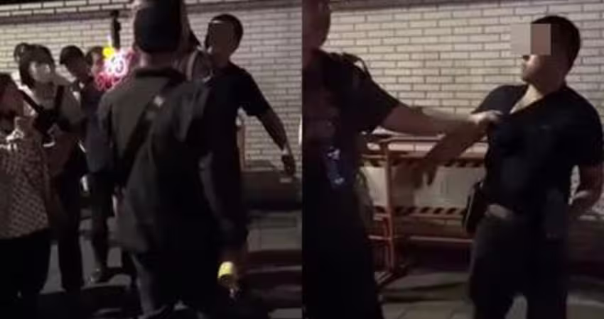 畫面曝光！四叉貓被淋水「迅速反手抓人」 黃捷：支持提告