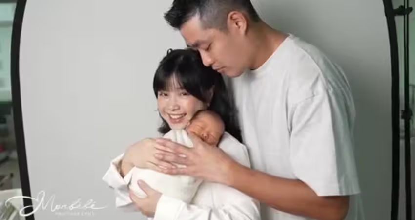取卵9次終懷孕 李佳穎圓夢產子 感性曝：世界可以全給他