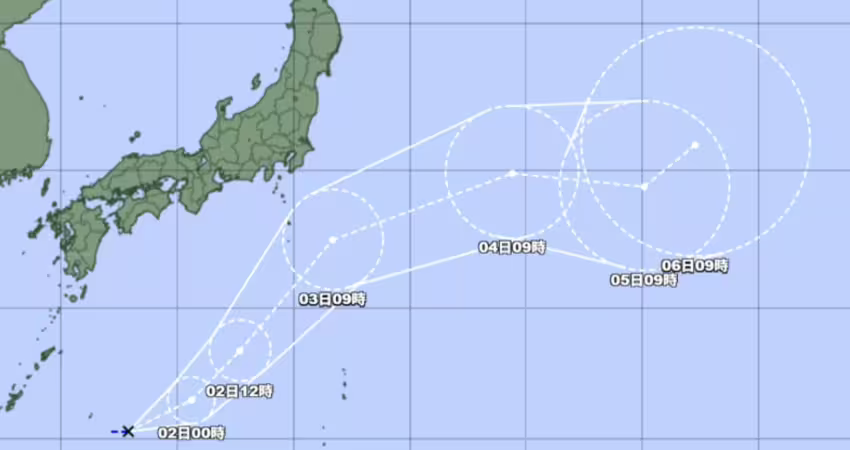 2颱共舞！颱風白鹿估今生成　最新路徑曝