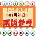 【六合發發】「六合彩」01月21日 兩版二中一分享參考