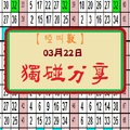 【啞叫獸】「今彩539」03月22日 獨碰----539---分享