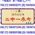 【六合彩】8/3(090)二中一~三重森獨報~精彩無極限。