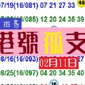 2018彩色斑馬不間斷港號孤支02月11日~六合分享版一夫當關!!