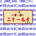 2018寂靜森林專區二中一參考號3/13(026)三重森心水版