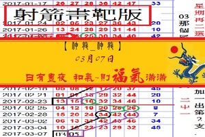 【神龍_神龍】「六合彩」03月07日 日有晝夜..和氣~則福氣滿滿.. (暖身賽~)