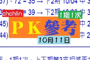 六合星星PK1期1次10月11日★☆閃閃參考~
