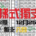 (12/25)獨支和 樓梯式獨碰和拖牌2中1立柱分析+養車二期內挑戰連莊