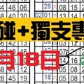 3月18日六合彩 【獨碰+獨支專欄】天機數~港號~僅供參考