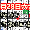 12月28日六合• 妹腳水!麥開就細麥開