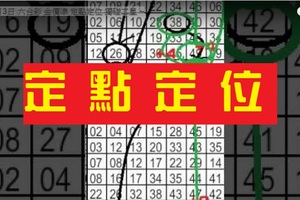 11月3日 六合彩 金價準 定點定位 獨碰二星 ~