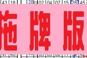 11月22日 六合彩.拖牌版.順七第三人選....