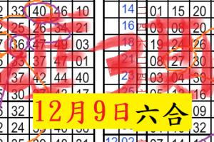 12月9日六合(必讀) + ( 深思熟慮)