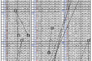 (08/23)六合彩96期.精緻版路參考.雙車版