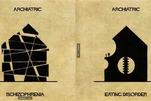 16張讓大家可以「更清楚了解各種精神疾病」的建筑學解構圖！