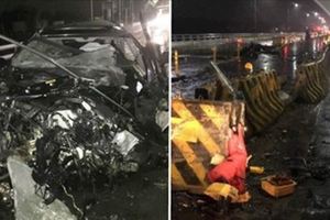 【快訊】雲林驚傳BMW自撞解體「駕駛慘遭夾死」！警方揭開死者「驚人身分」在地人都超害怕！