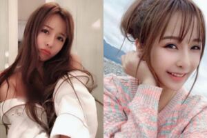 太明目張膽啦！女神「邱默默」路邊與客兄調戲相摟，連網友都快看不下去！