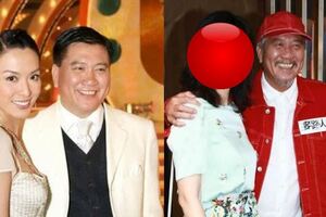 61歲萬梓良一家近照，老婆隱藏了整整16年，兒子顏值一言難盡