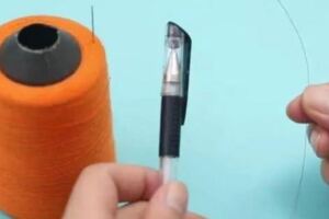 縫衣服穿針困難怎麼辦？只需一支筆，方法又快又准很實用
