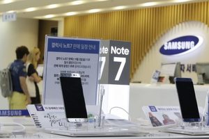 三星 Note 7 南韓用戶換機後，傳電池仍會過熱