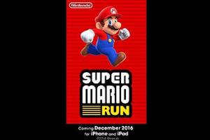 號外！超級瑪利正式登上APPLE平台！《SUPER MARIO RUN》將於12月全面開放下載