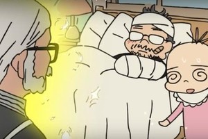 庵野秀明公佈短篇動畫，宮崎駿以“超級爺爺”身份登場