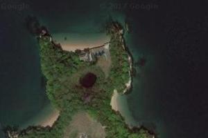 日本網友熱議：廣島的Google map上發現了奇怪的洞，感覺好可怕