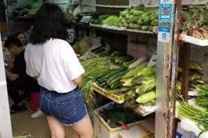 日本網友吐槽：在中國，連這種小蔬菜攤都能用手機支付