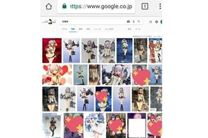 鹿島情人節模型風評被害，Google 日本搜索「o魔像」顯示艦C 鹿島圖片